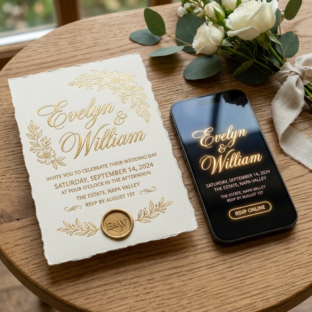 Digital vs Printed Wedding Cards: Which Is Right for You?