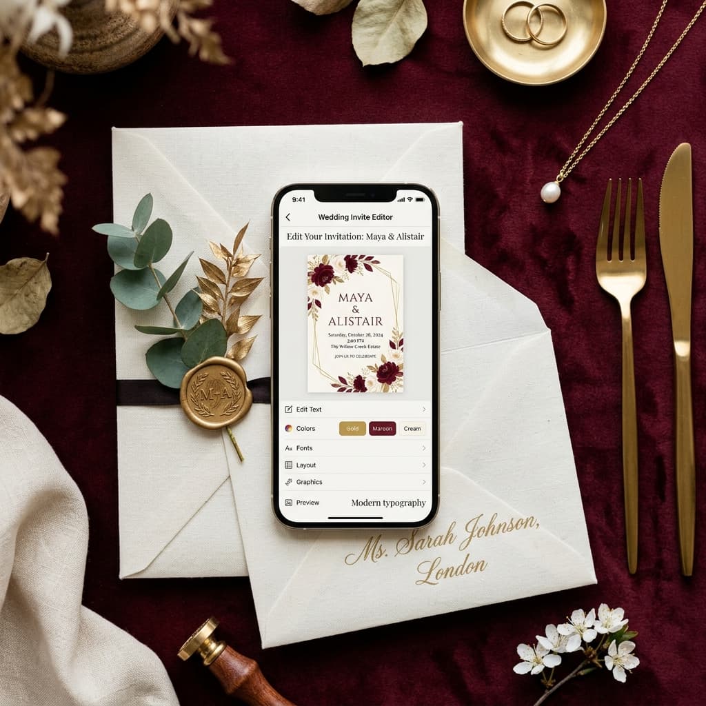 How to Create a Digital Wedding Invitation (Step by Step)