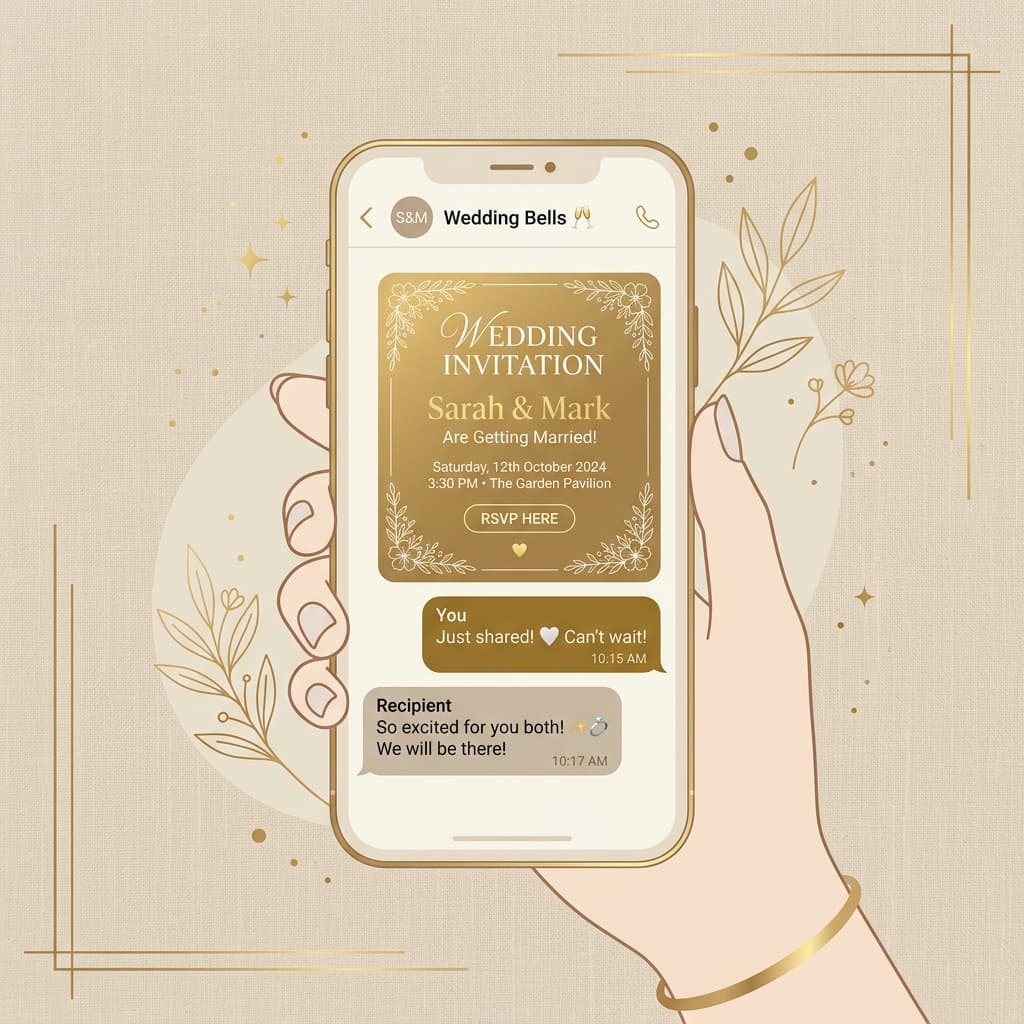 WhatsApp Wedding Invitation Message Templates & Etiquette